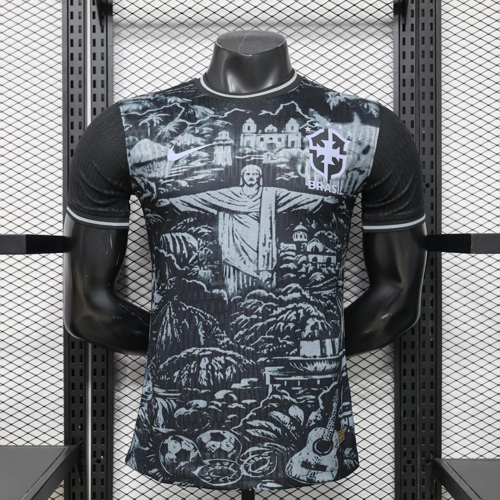 Maillot Bresil Cristo Redentor Black 2026/2027 — Player