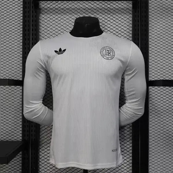 Maillot Allemagne Edition 125th Manches Longues Blanc 2025/2026 — Player