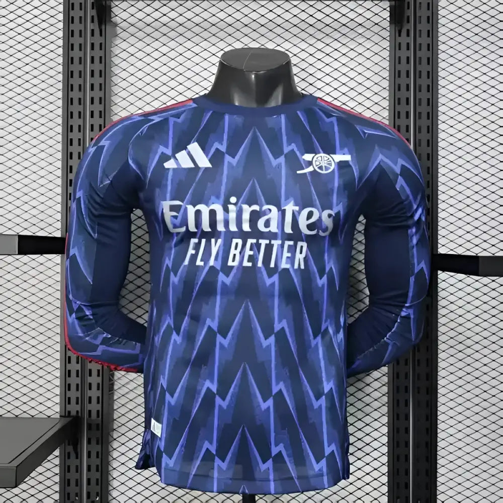 Maillot Arsenal Exterieur Manches Longues 2025/2026 — Player