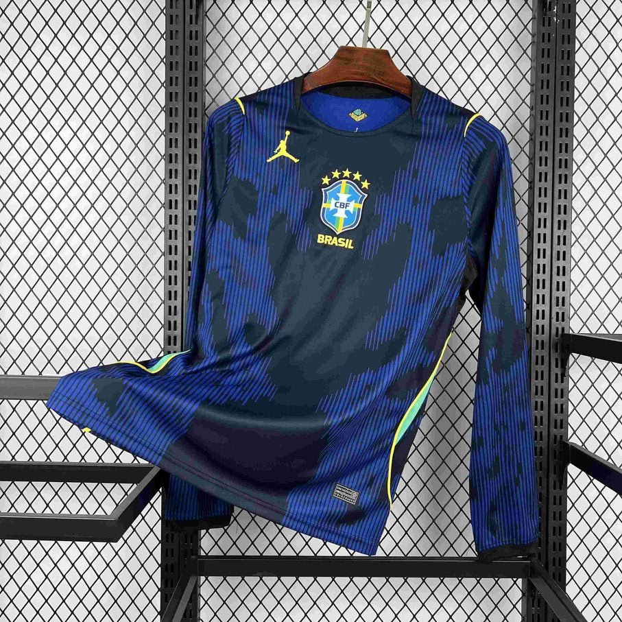 Maillot Bresil Extérieur Manches Longues 2026