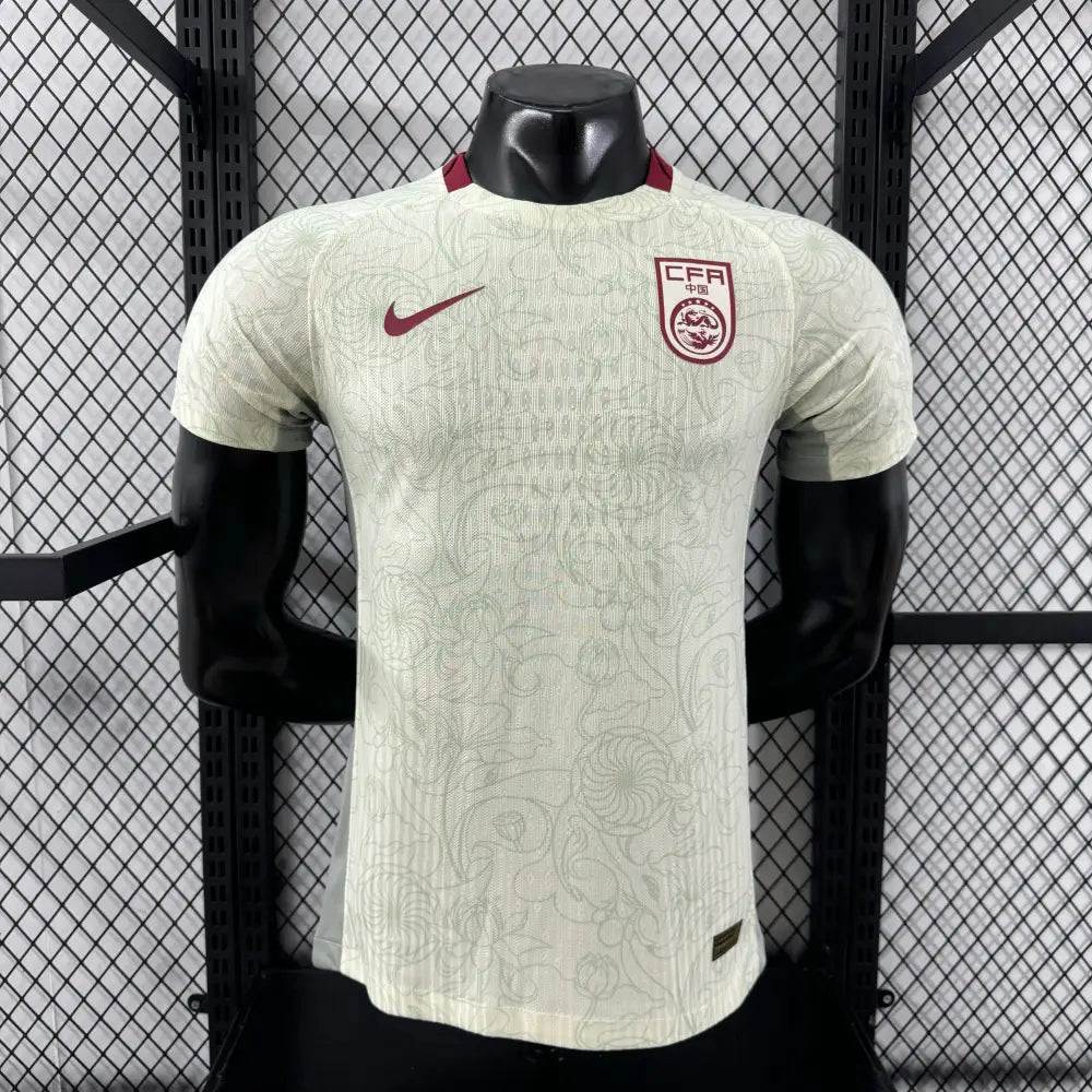 Maillot Chine Blanc Concept 2025/2026 — Player