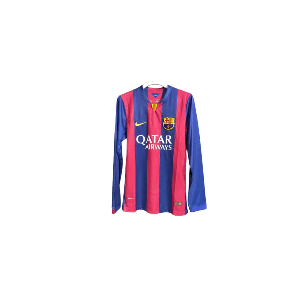 Maillot FC Barcelone Domicile 2014/2015 Manches longues