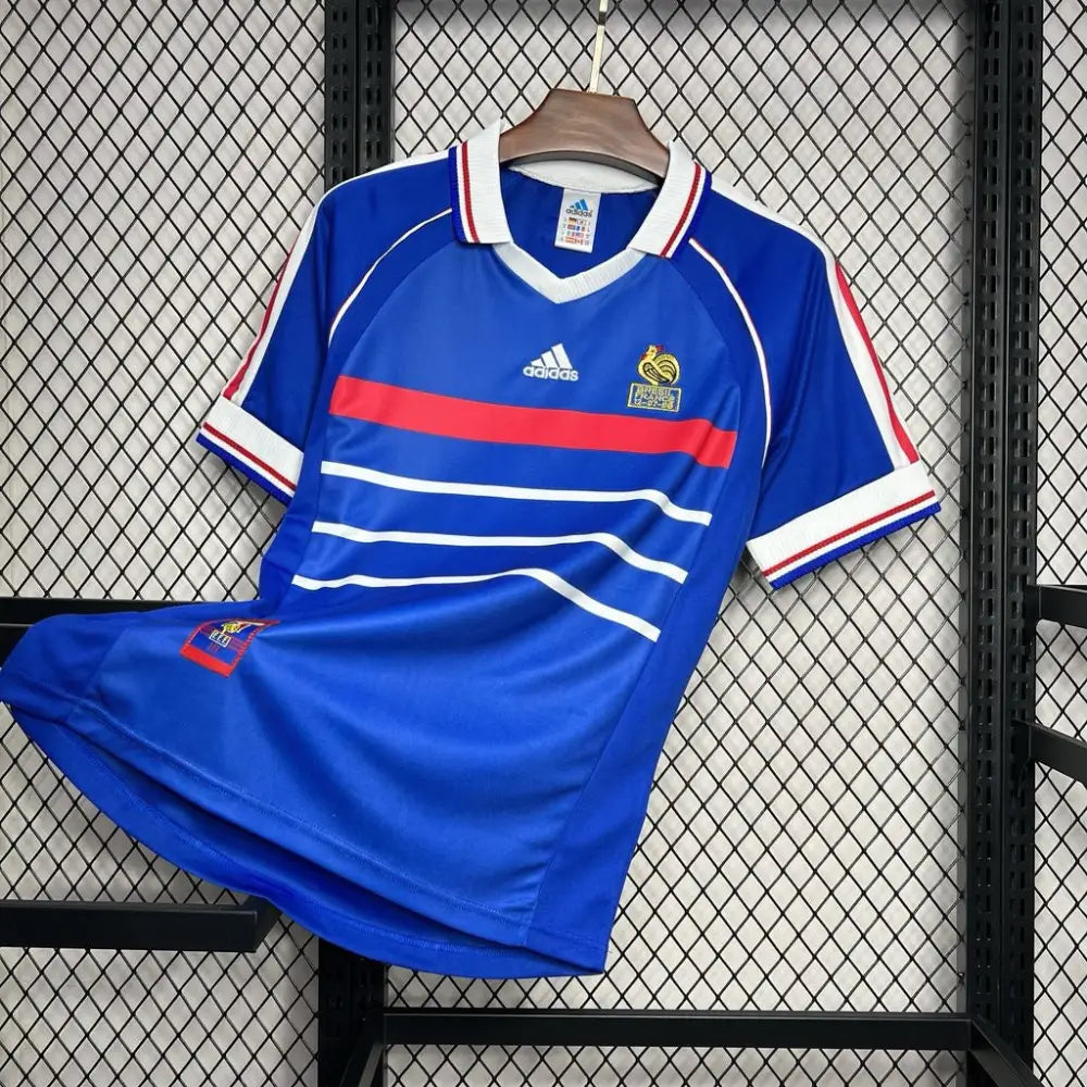 Maillot France Domicile Coupe du Monde 1998