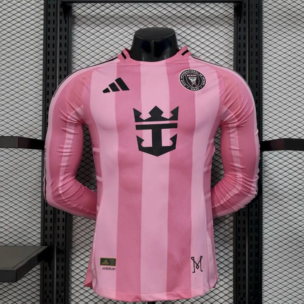 Maillot Inter Miami CF Domicile Manches Longues 2025/2026 — Player
