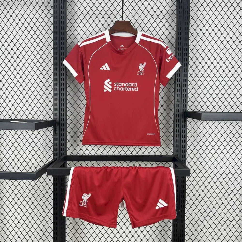 Kit Enfant Liverpool Domicile 2025/2026