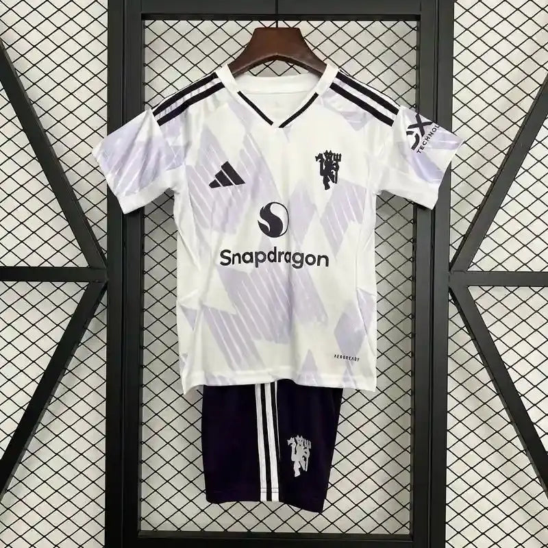 Kit Enfant Manchester United Extérieur 2025/2026
