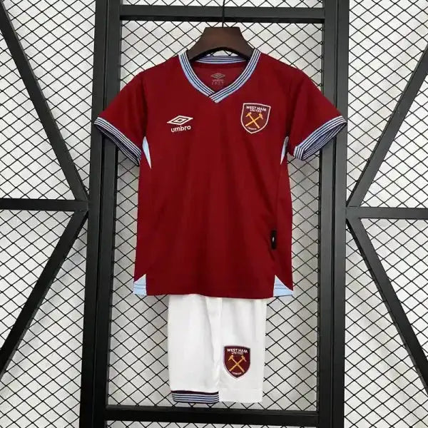Maillot Kits enfant West Ham Domicile 2025/2026