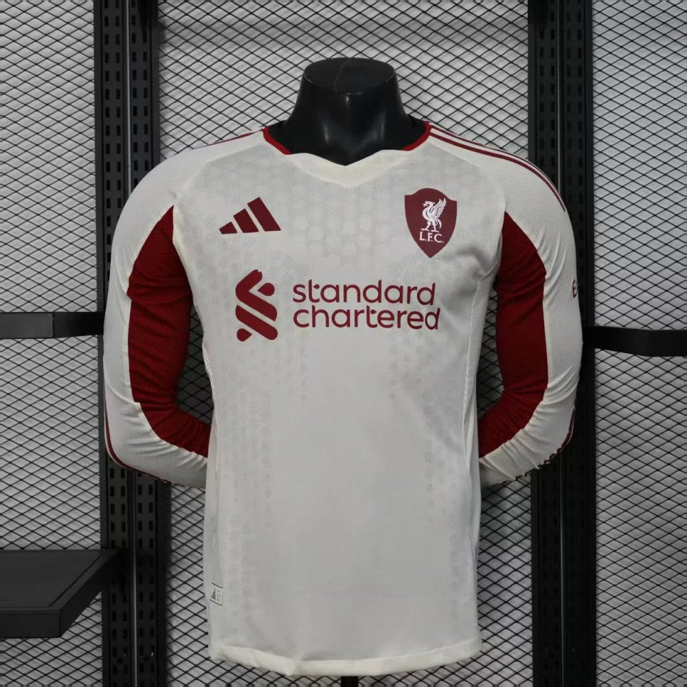 Maillot Liverpool Loong Sleeve Extérieur 2025/2026 — Player
