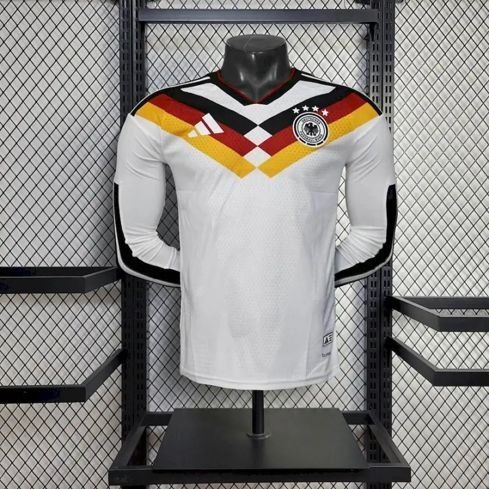 Maillot Allemagne Coupe du monde 2026 Domicile Manches Longues — Player