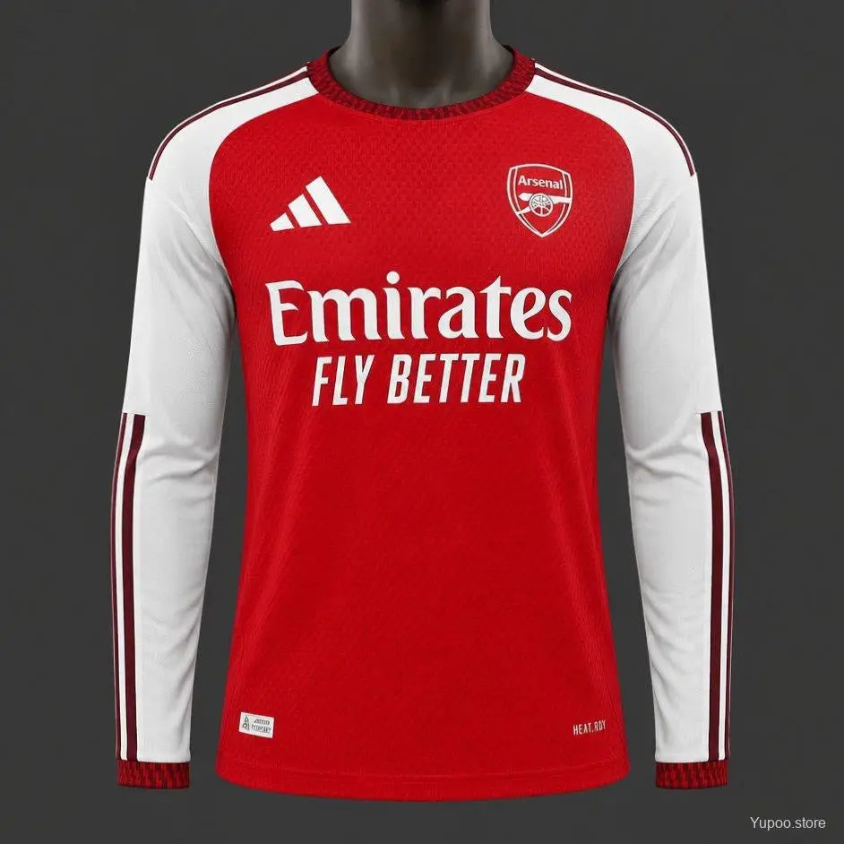 Maillot Arsenal Domicile 2026/2027 manches longues — Player