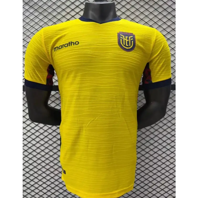 Maillot Equateur Coupe du Monde 2026 Domicile — Player