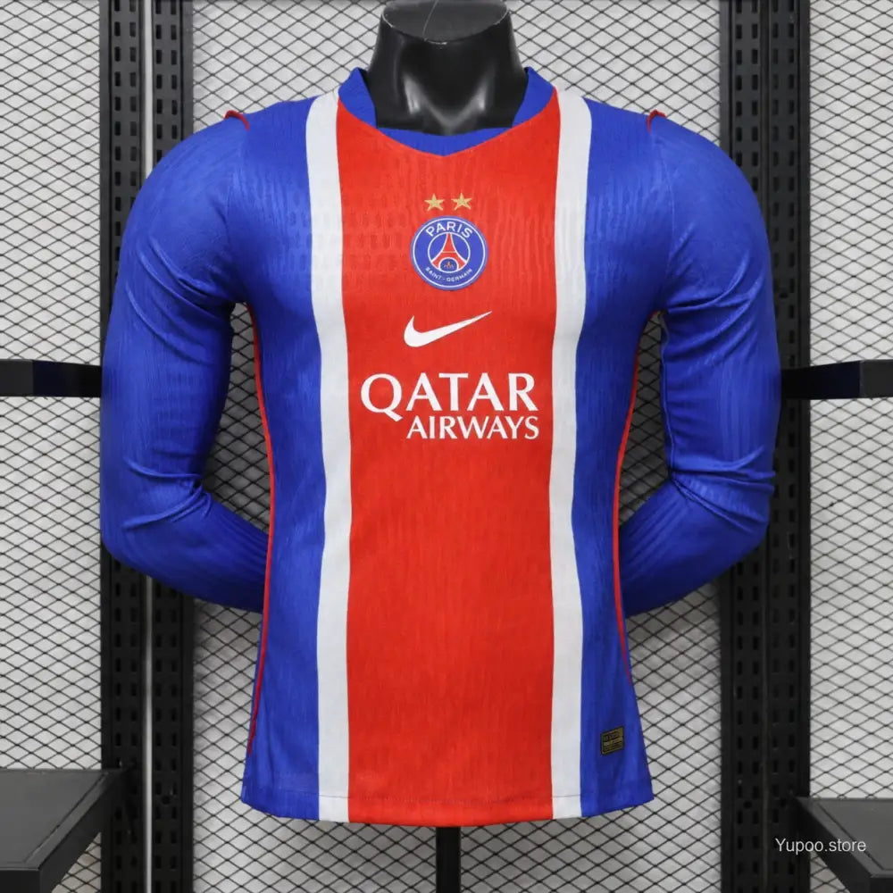 Maillot PSG Domicile 2 étoiles 2026/2027 manches longues — Player