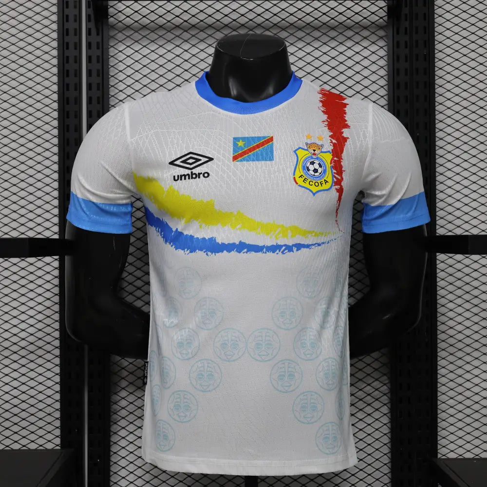 Maillot RDC Congo Coupe du Monde 2026 Extérieur — Player