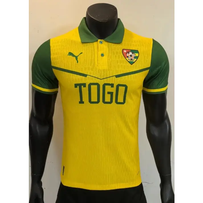 Maillot Togo Concept jaune 2025/2026 — Player