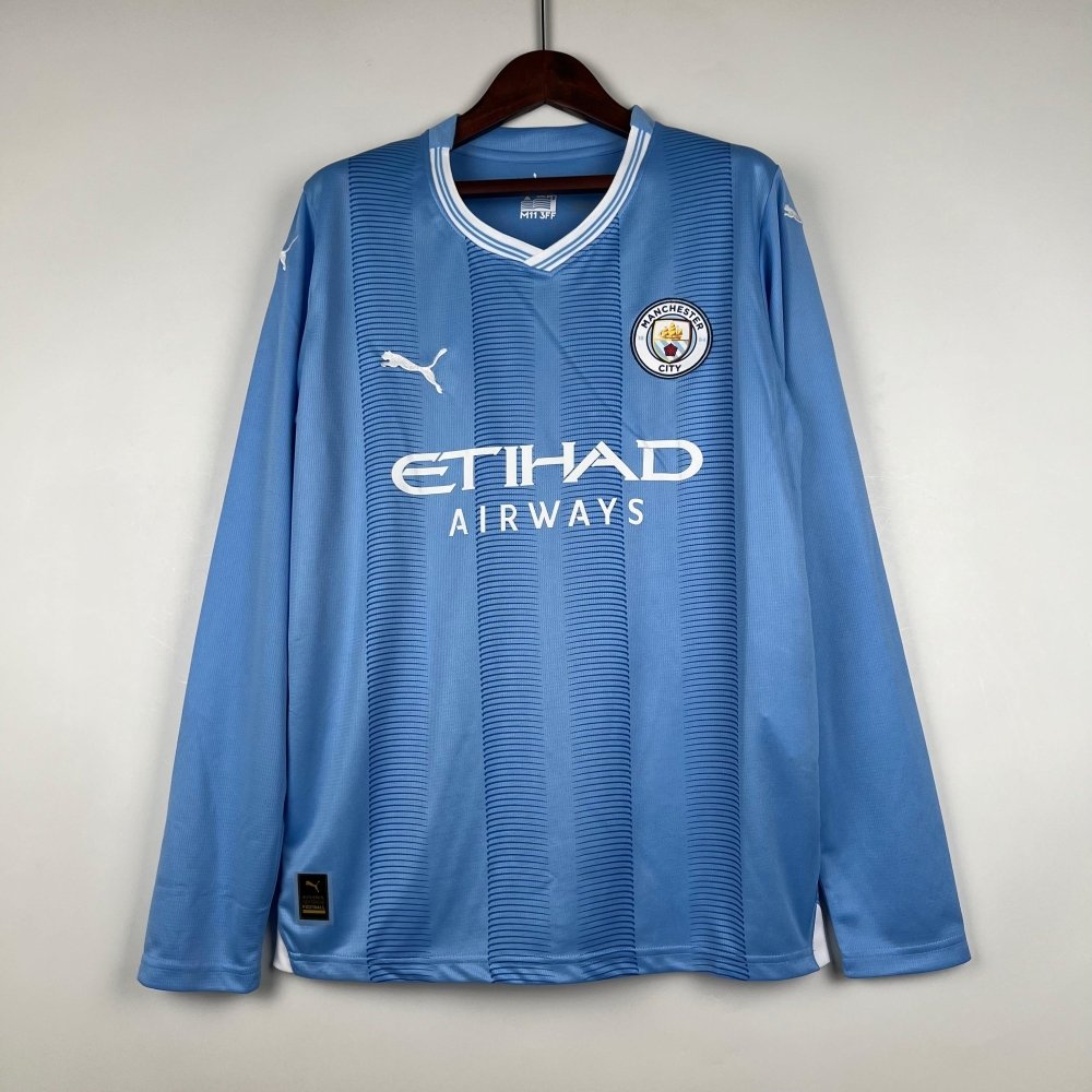 Maillot Manchester City Domicile Manches Longues 2023/2024