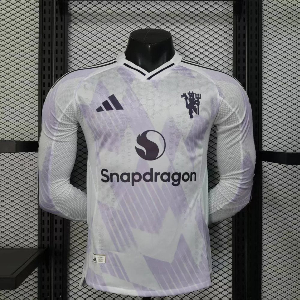 Maillot Manchester United Extérieur Manches Longues 2025/2026 — Player