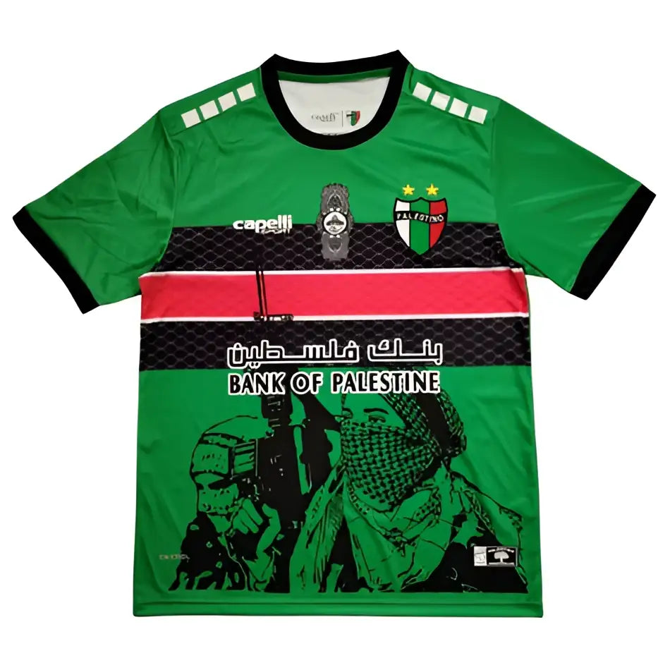 Maillot Palestine Bank Of Palestine Vert