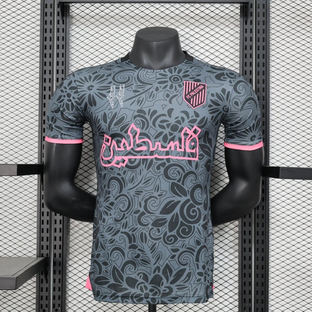 Maillot Palestine Grey Concept 2025/2026 — Player