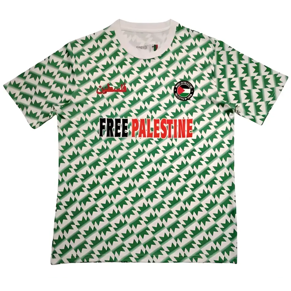 Maillot Palestine FREE PALESTINE Vert