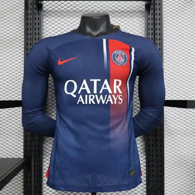 Maillot Paris Sg Domicile Manches Longues 2023/2024 — Player