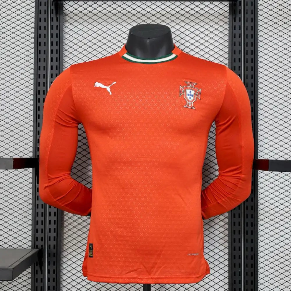 Maillot Portugal Domicile Manches Longues 2025/2026 — Player
