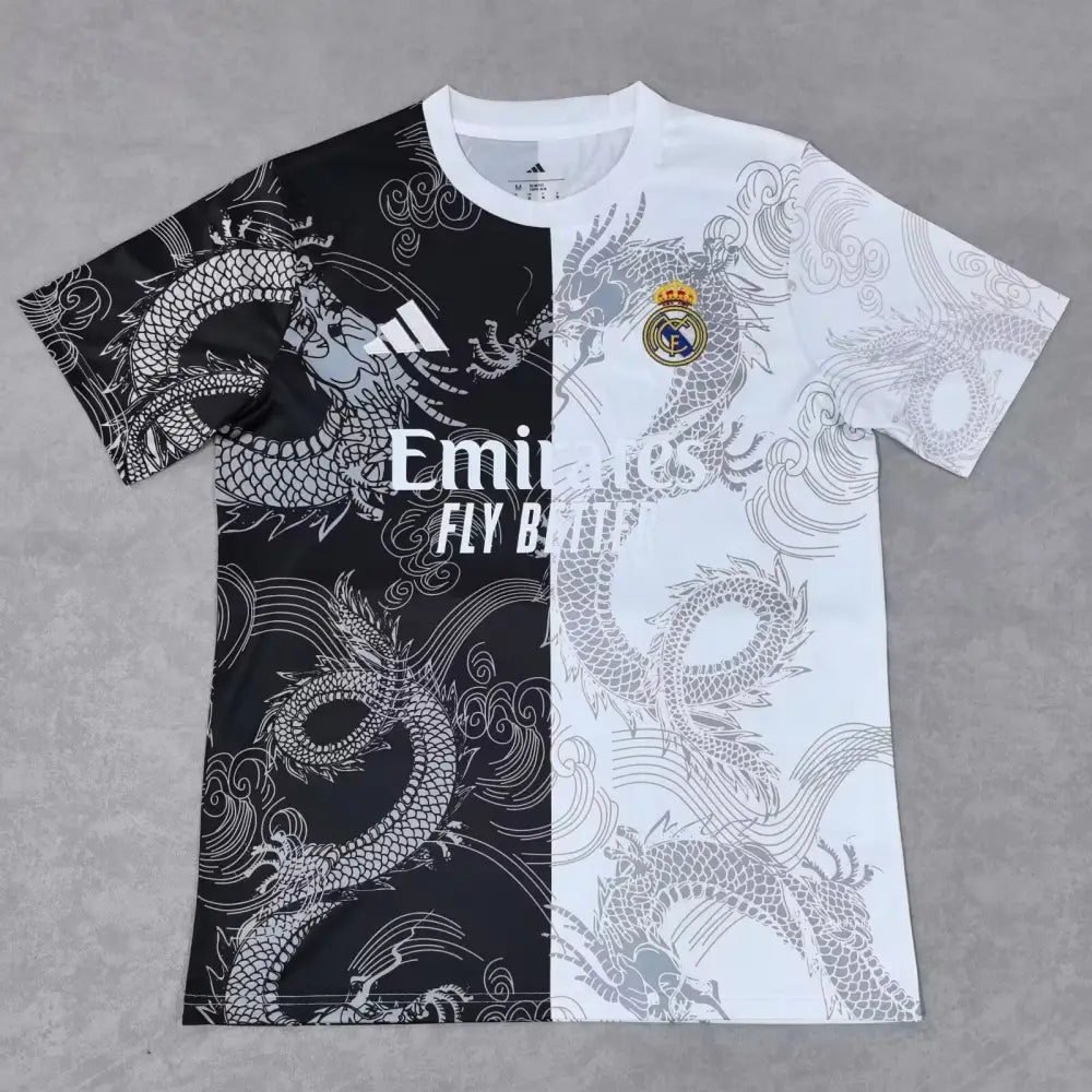 Maillot Real Madrid Concept Blanc/Noir Dragon 2025/2026