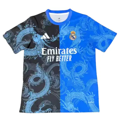 Maillot Real Madrid Concept Bleu/Noir Dragon 2025/2026