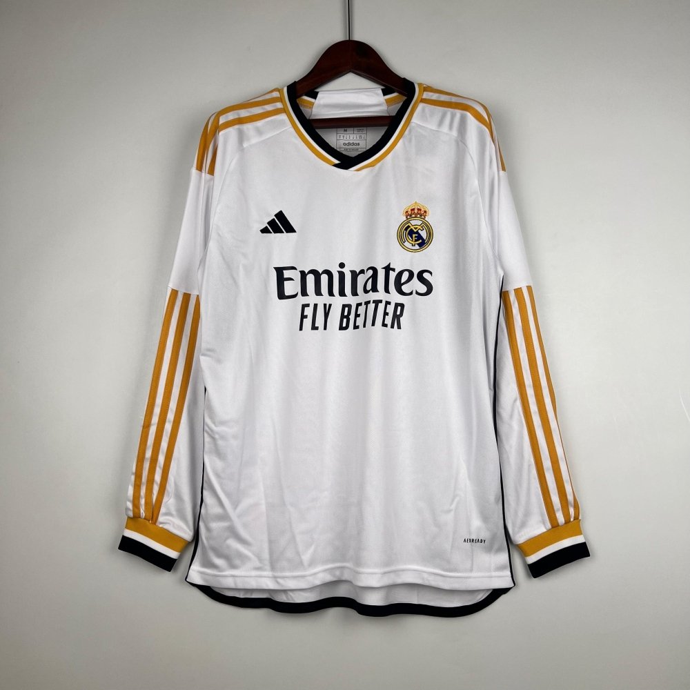 Maillot Real Madrid Domicile Manches Longues
