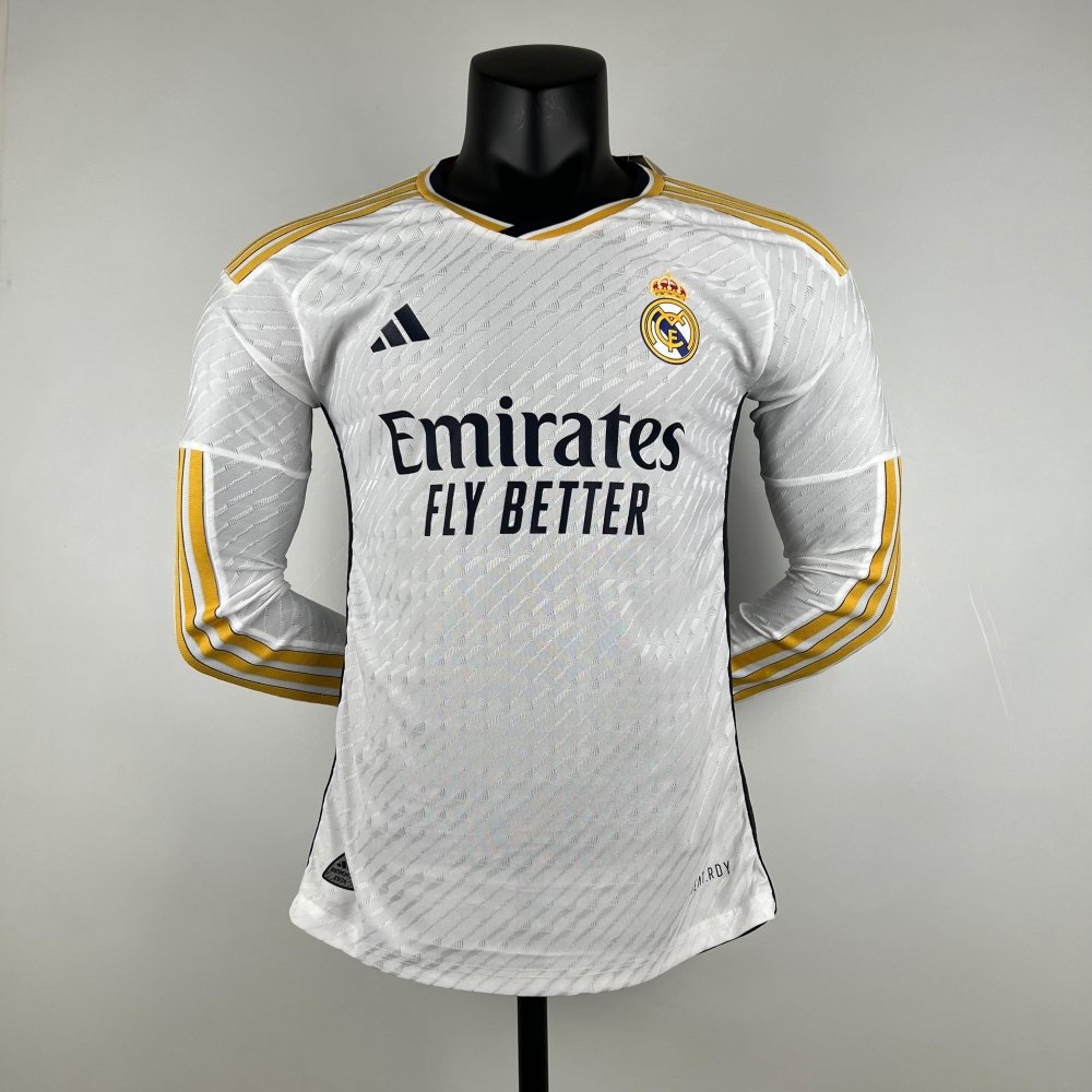 Maillot Real Madrid Domicile Manches Longues 2023/2024 — Player