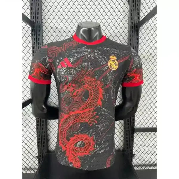 Maillot Real Madrid Dragon Noir 2025/2026 — Player