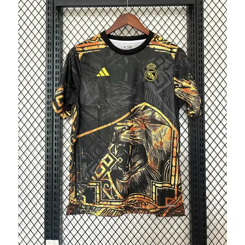 Maillot Real Madrid Lion Jaune 2025/2026