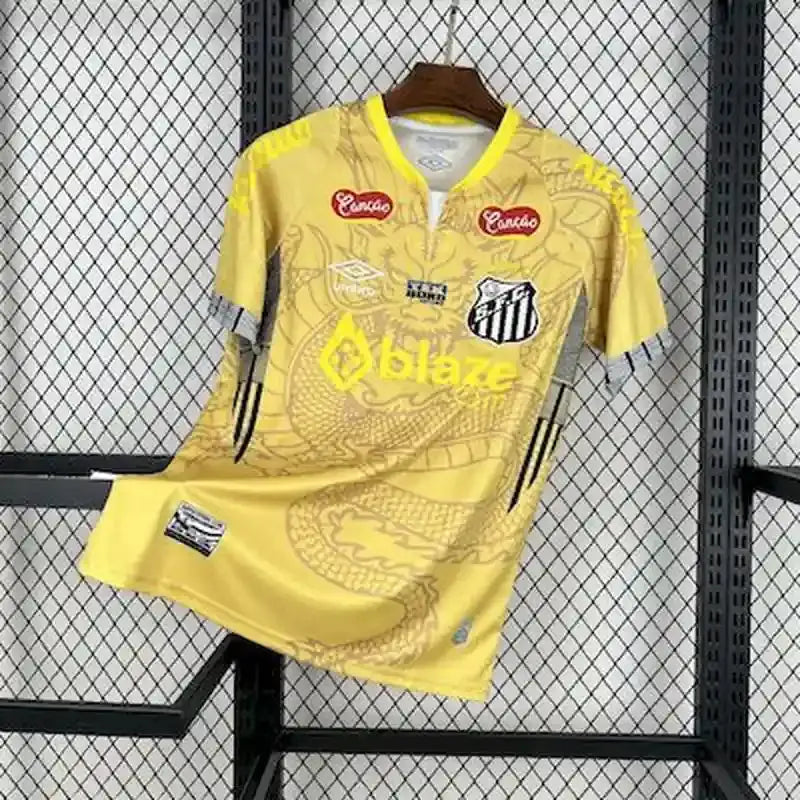 Maillot Santos Jaune Dragon 2025/2026