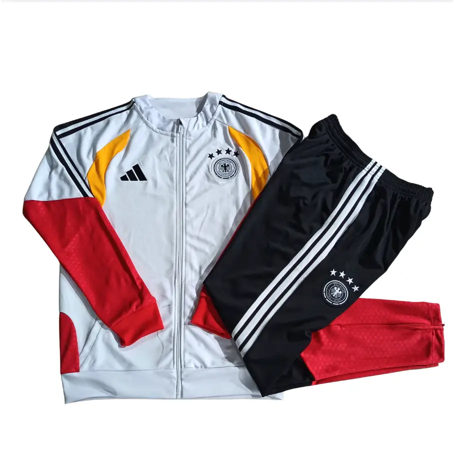 Survêtement Enfant Allemagne Blanc Coupe du Monde 2026