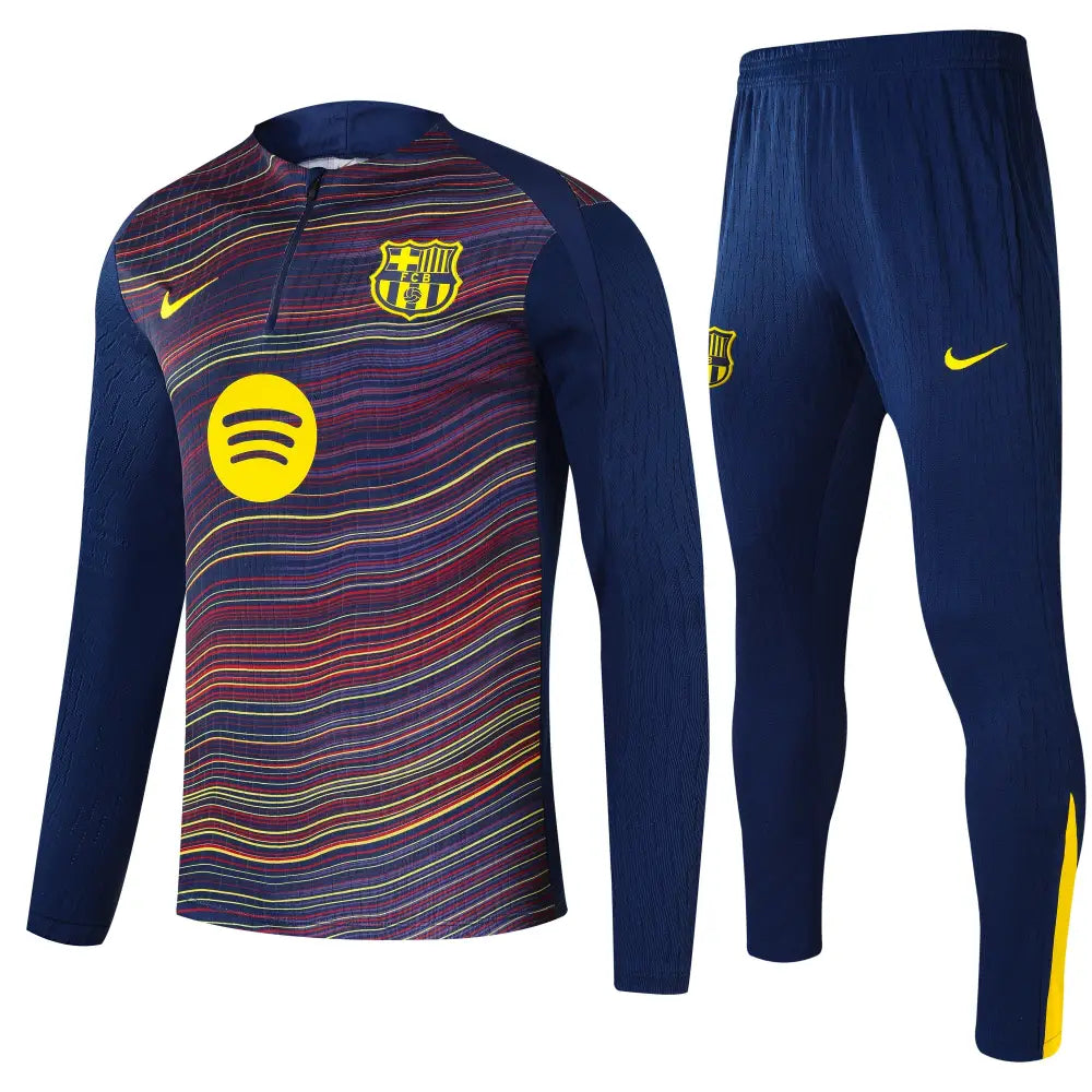 Survêtement FC Barcelone bleu marine 2026
