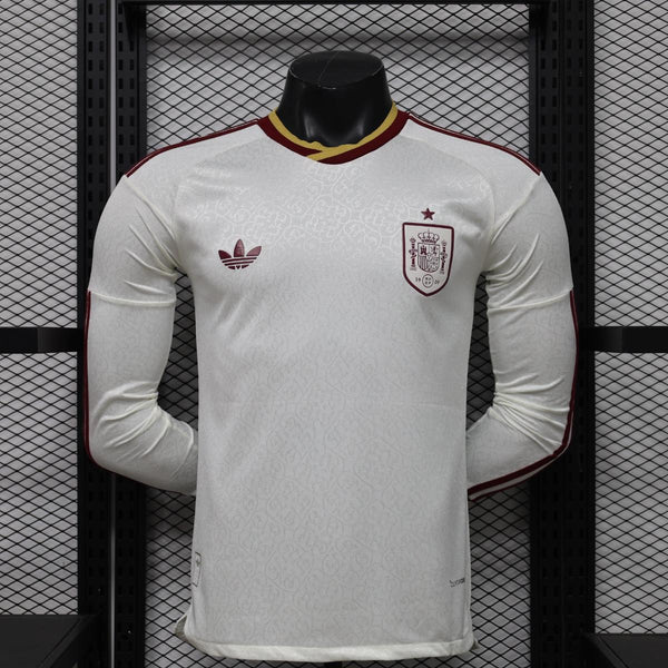 Maillot Espagne Extérieur Manches Longues 2026 — Player