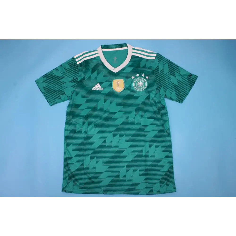 Maillot Allemagne 2018 Coupe du monde Extérieur Vert