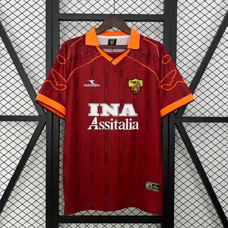 Maillot AS Roma Domicile Retro 1990/2000