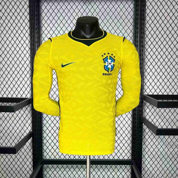 Maillot Bresil Domicile Manches Longues 2026 — Player