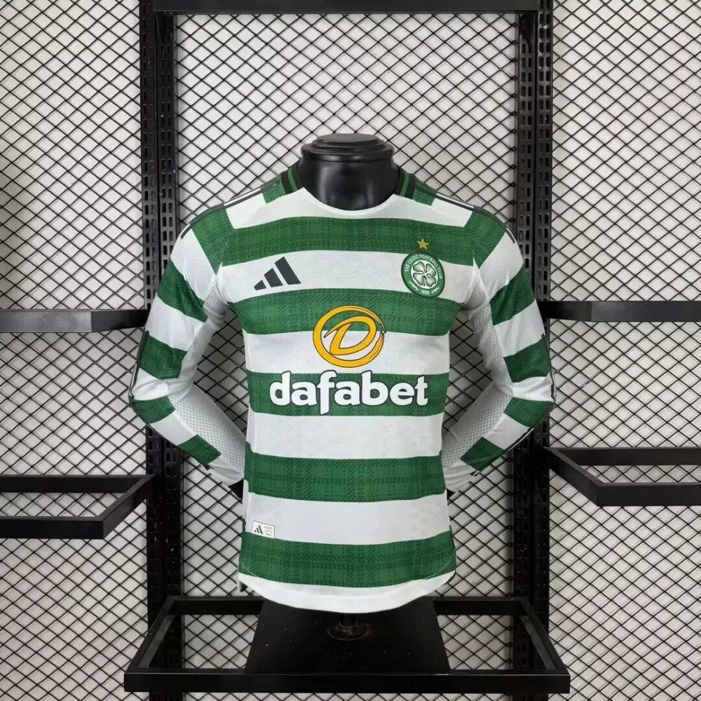Maillot Celtic Domicile Manches Longues 2025/2026