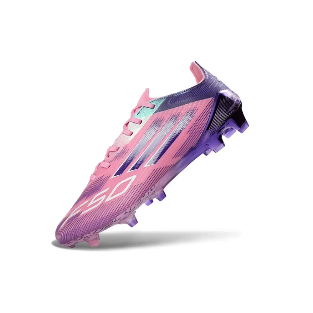 Maillot Crampons Adidas F50 Rose et violette