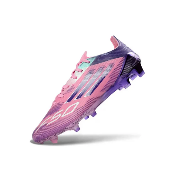 Maillot Crampons Adidas F50 Rose et violette
