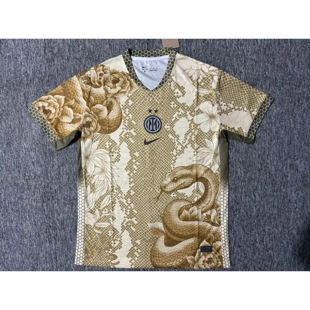Maillot Inter Milan Concept Spécial Snake Or 2025/2026