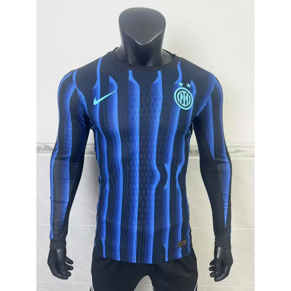 Maillot Inter Milan Domicile Manches Longues 2025/2026 — Player