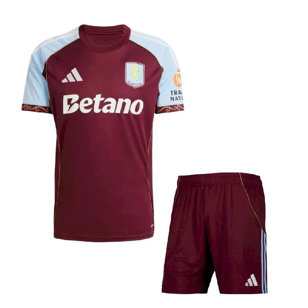 Kit Enfant Aston Villa Domicile 2025/2026