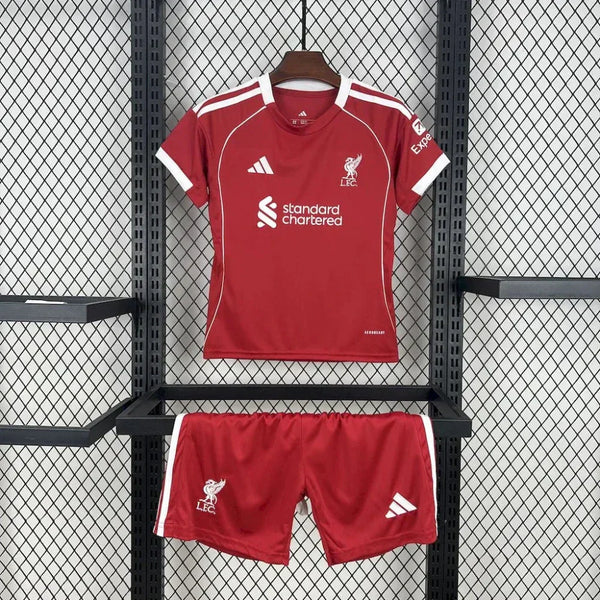 Kit Enfant Liverpool Domicile 2025/2026