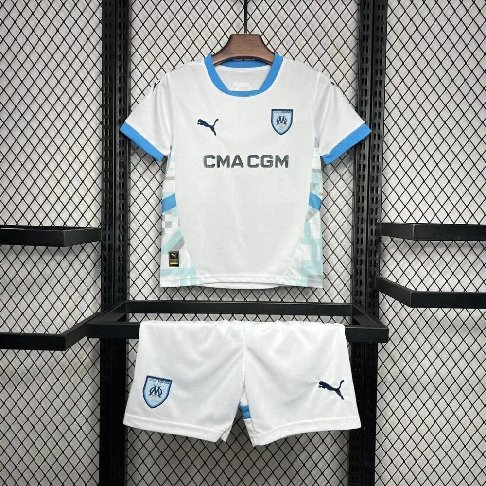 Kit Enfant Olympique Marseille Domicile 2024/2025