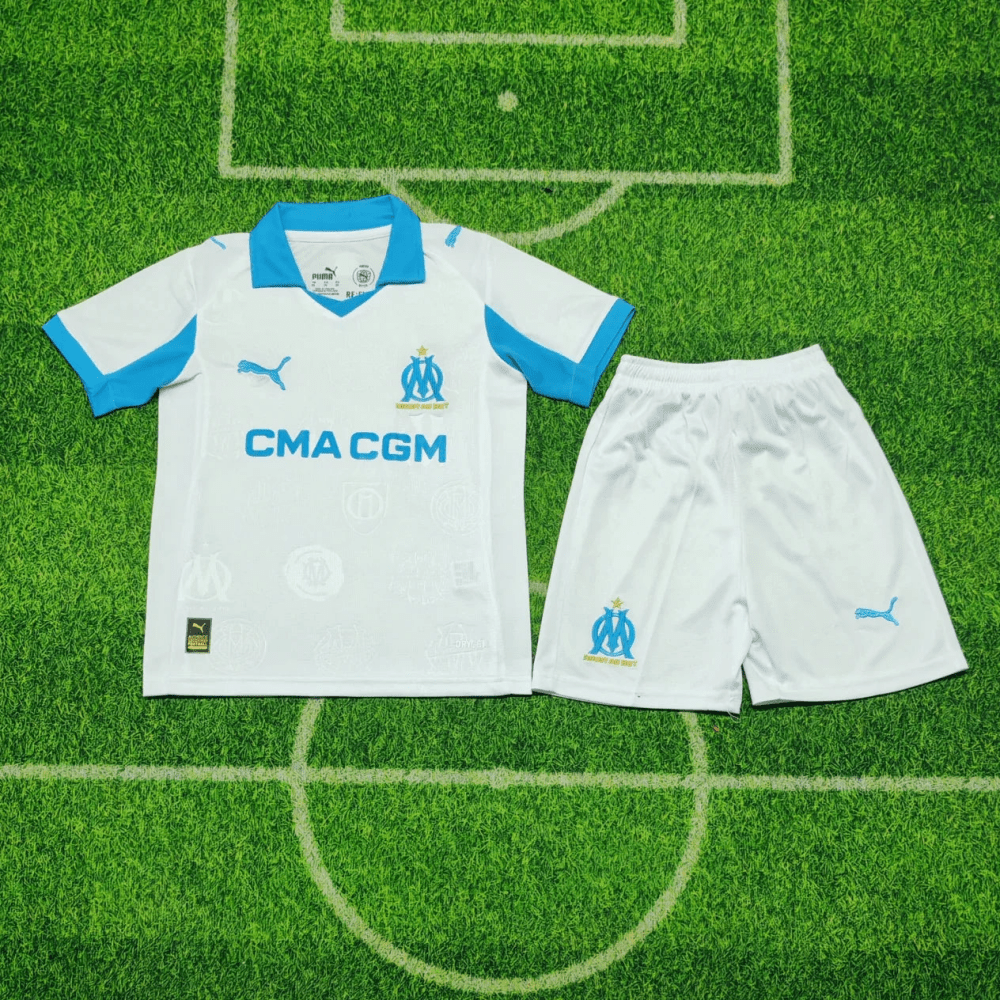 Kit Enfant Olympique Marseille Domicile 2025/2026