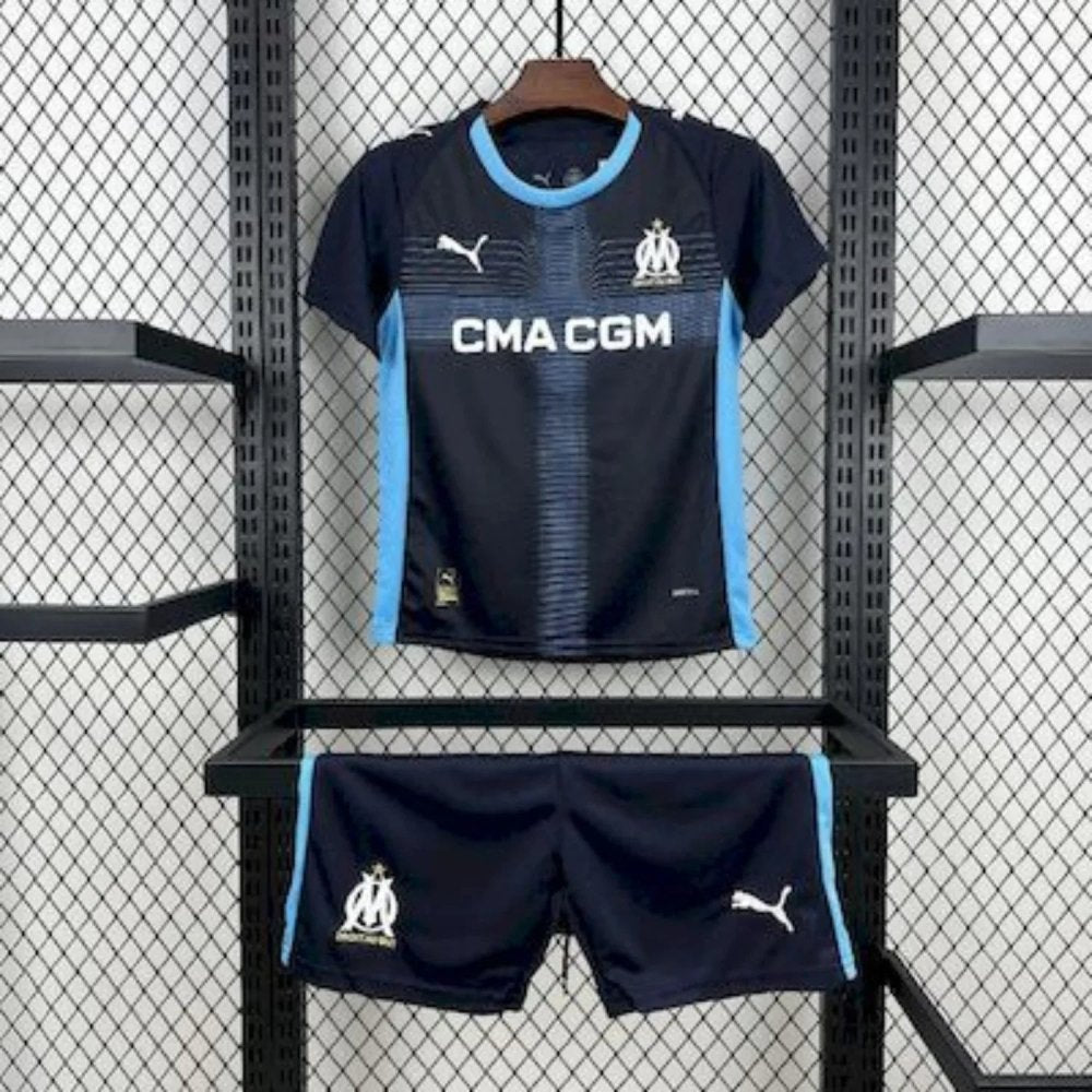 Kit Enfant Olympique Marseille Extérieur 2025/2026