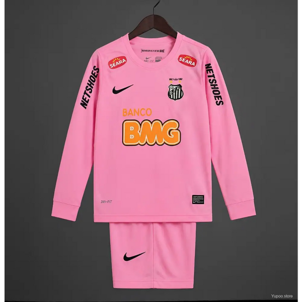 Kit Enfant Santos 2011/2012 Rose manches longues