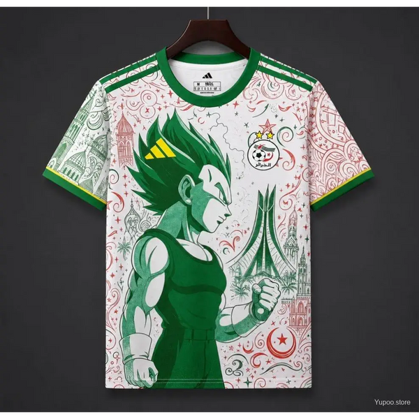 Maillot Algérie 2026/2027 Dragon Ball Z Vegeta